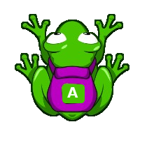 Katak pemain tampak dari belakang